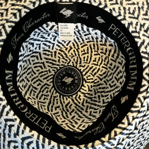 Peter Grimm Wide Brim Navy Kelly Floppy Sunhat New with Tags - Picture 7 of 14